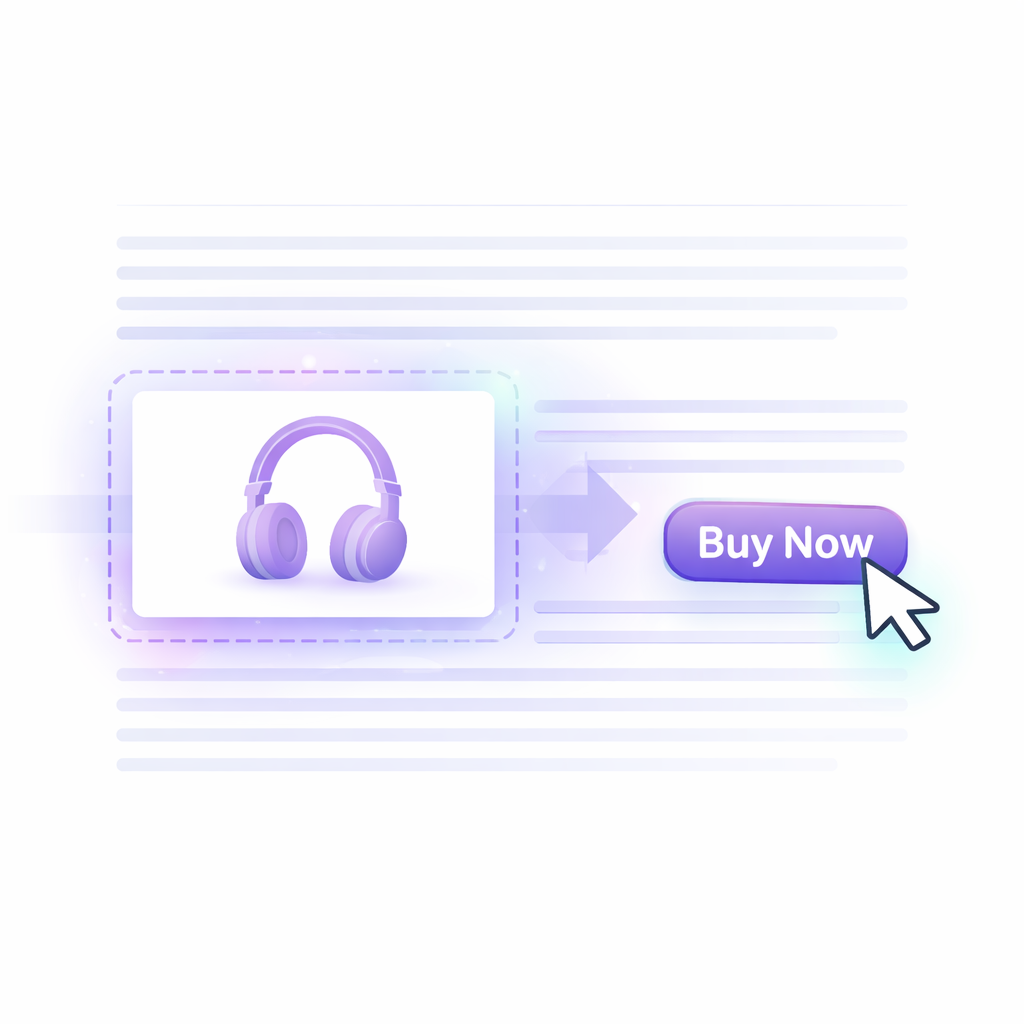 In-content link placements illustration
